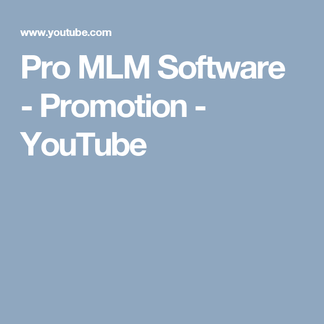 pro mlm software